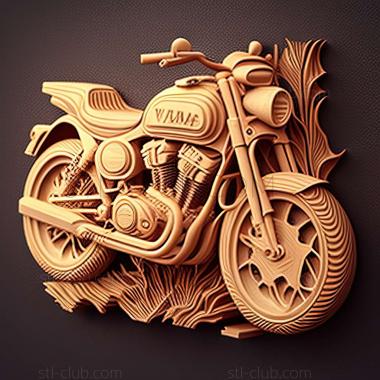 3D модель Yamaha XV 1600 (STL)